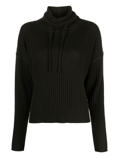 Eres Cajole Drawstring Roll-neck Jumper In Grün