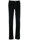 Jacob Cohen Bobby Slim Chino Trousers In Black