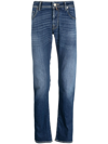 JACOB COHEN STRAIGHT-LEG FADED JEANS