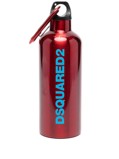 Dsquared2 Logo-print Bottle In Rot