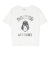 DOUUOD LOGO-PRINT SHORT-SLEEVED T-SHIRT