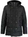 CANALI FEATHER DOWN HOODED COAT