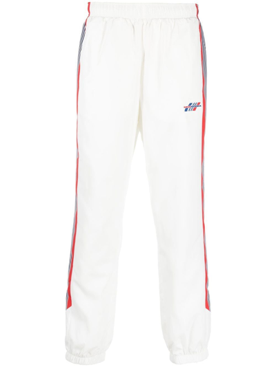 Casablanca Side-stripe Track Pants In White