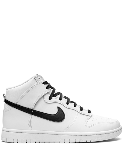 Nike Dunk Hi Retro Sneakers In Weiss