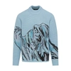 AMIRI WES LANG SECRET CREW NECK SWEATER