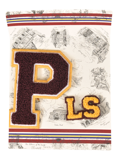 Philosophy Di Lorenzo Serafini Pls Patch Brooch In Bordeaux