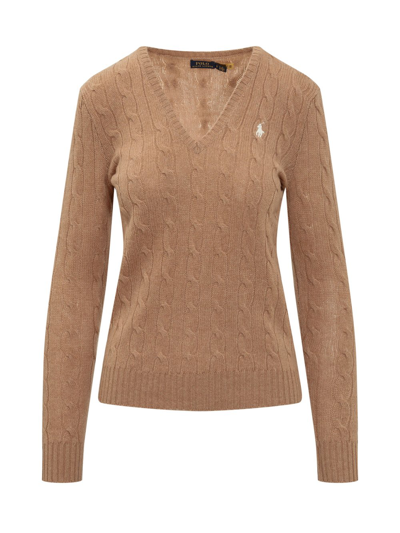 Polo Ralph Lauren Kimberly Sweater In Cammello