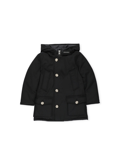 Woolrich Arctic Parka In Ramar In Black