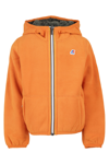 K-way Jacket In Agj Arancio