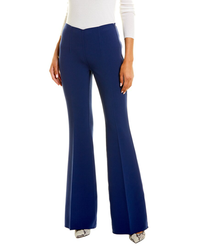 Michael Kors Collection Wool-blend Pant In Blue