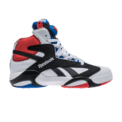 Pre-owned Reebok Shoe Palace X Shaq Attaq 'superman' In White