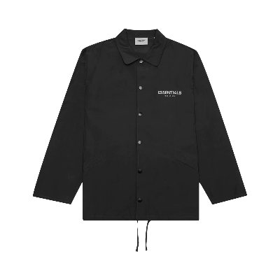 Pre-owned Essentials Fear Of God  Coaches Jacket 'black'