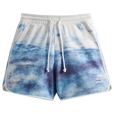 Pre-owned Kith Designs Studios Jordan Short 'cyanotype' In Blue