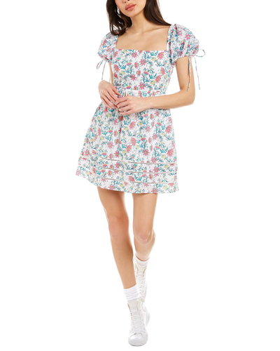 Celina Moon Ladder Lace Mini Dress In Multi | ModeSens