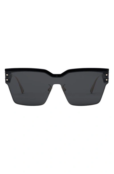 Dior Club Rectangular Shield Sunglasses In Grey