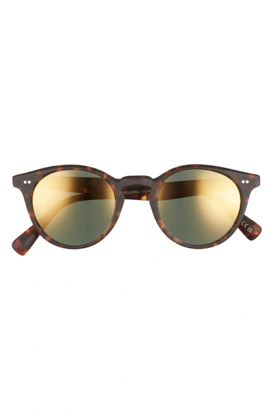 Oliver Peoples Romare 50mm Phantos Sunglasses In Brown