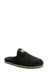 Revitalign Alder Faux Shearling Orthotic Slipper In Black