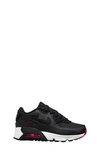Nike Kids' Air Max 90 Sneaker In Anthracite/black/team Red