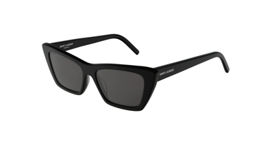 Saint Laurent Sl 276 Mica Sunglasses In Black / Grey