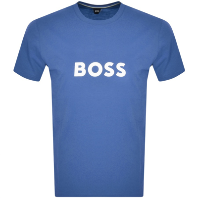 Boss Business Boss Bodywear Logo T Shirt Blue