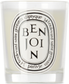 DIPTYQUE WHITE BENJOIN CANDLE, 190 G