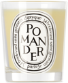 DIPTYQUE OFF-WHITE POMANDER CANDLE, 190 G