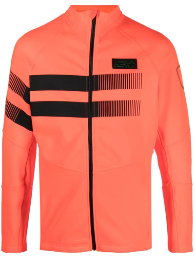 Rossignol Zip-up Fleece Jacket In Orange
