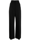 DEL CORE HIGH-WAISTED WIDE-LEG TROUSERS