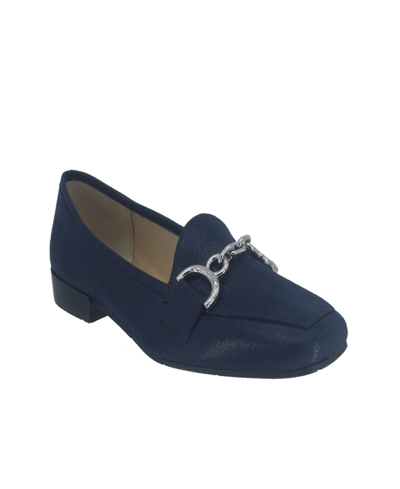 Impo Women's Balbina Loafer With Memory Foam Women's Shoes In Midnight Blue