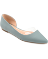 Journee Collection Mikki Pointed Toe Flat In Blue