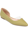 Journee Collection Collection Women's Mikki Flat In Green