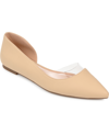 Journee Collection Collection Women's Mikki Flat In Tan
