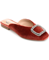 Journee Collection Sonnia Flat Mule In Rust