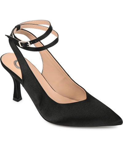 JOURNEE COLLECTION WOMEN'S MARCELLA SATIN HEELS