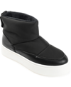 Journee Collection Women's Sethie Platform Cold Weather Puffer Booties In Black