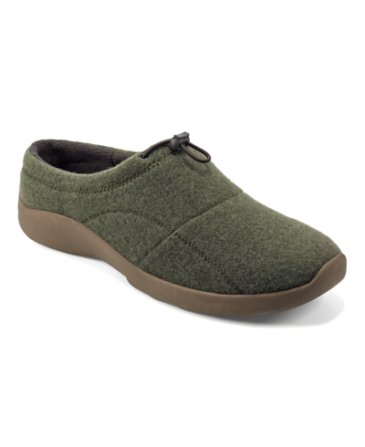 Easy Spirit Men's Keebler Walking Clogs Men's Shoes In Dark Green