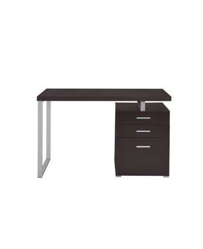 Coaster Home Furnishings Sawyer Contemporary Writing Desk In Cappuccino