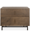 Safavieh Herschel Cabinet In Dark Brown And Black