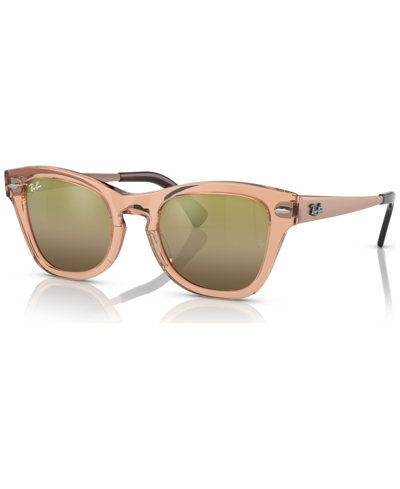 Ray Ban Unisex Sunglasses, Rb0707sm53-x In Gold