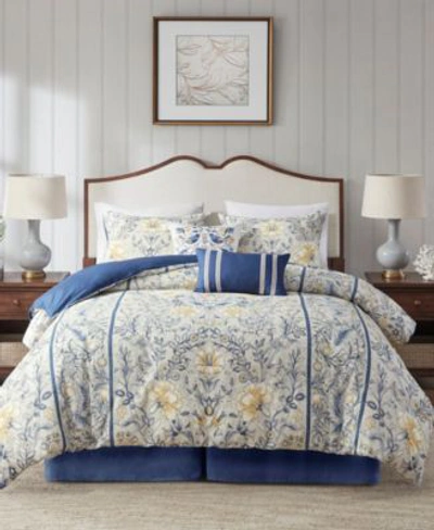 Harbor House Livia Oversized Cotton 5 Piece Duvet Cover Set Bedding In Multi