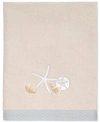 AVANTI SEAGLASS EMBROIDERED SEASHELL COTTON BATH TOWELS