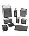 AVANTI SOHO GREY TINTED EXTERIOR RESIN BATH ACCESSORIES