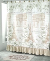 Avanti Paris Botanique Shower Curtain Collection Bedding In Ivory