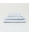 Sijo Luxeweave Linen Sheet Set, Full Includes 1 Fitted Sheet 57x75x16, 1 Flat Sheet 92x104 2 Pillowcases In Pinstripe