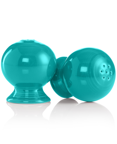 Fiesta Salt And Pepper Shakers Set In Turquoise