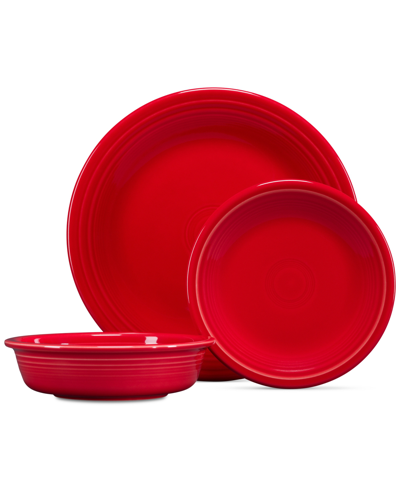 Fiesta 3-pc. Classic Set In Scarlet