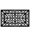 HOME & MORE HOME MORE FLEUR DE LIS RUBBER DOORMAT COLLECTION