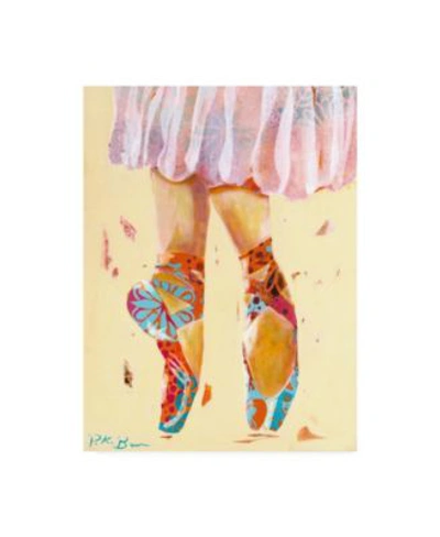 Trademark Global Pamela K. Beer Ballet Slippers Canvas Art Collection In Multi