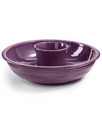 Fiesta Chip And Dip Set In Mulberry