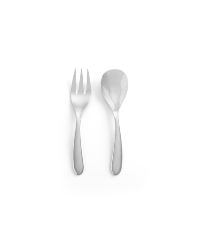 Nambe Portables 2-piece Serving Set In Silver